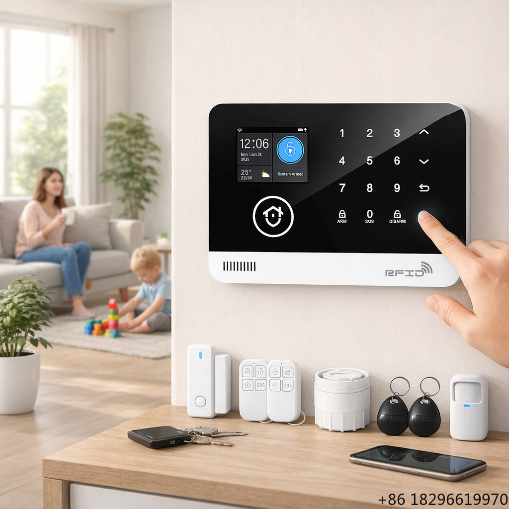 WiFi GSM Smart Home Alarm Secu - đánh giá và giá Home Security Battery Replacement