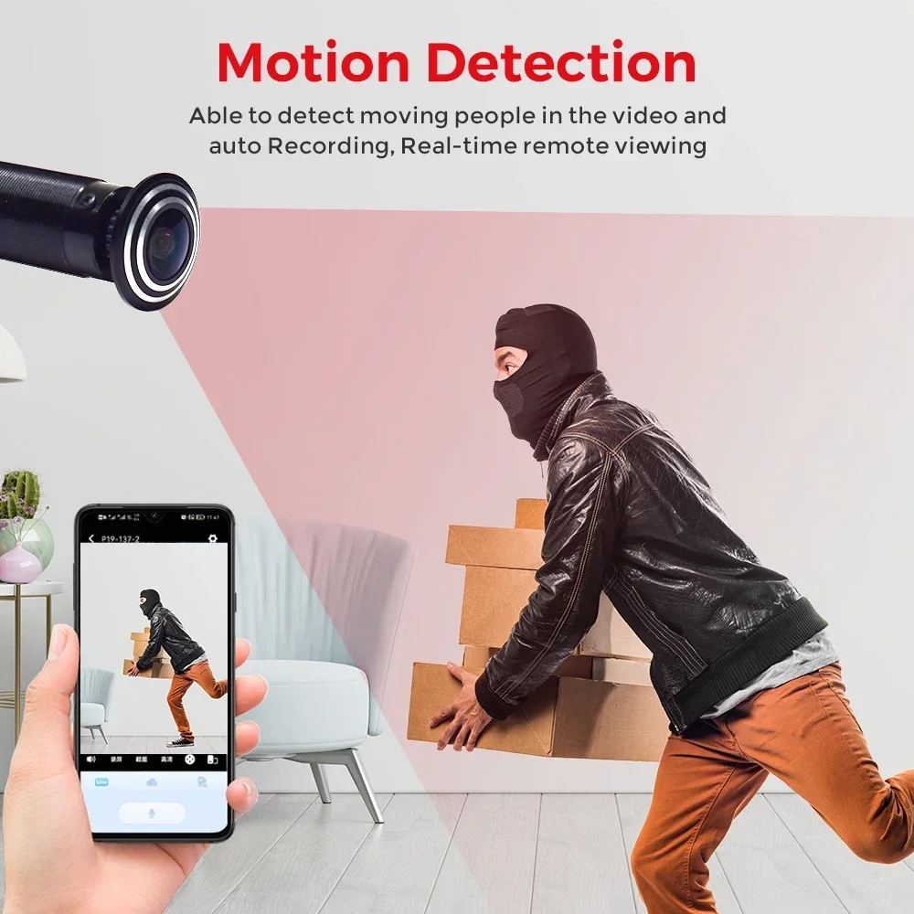 Camera quan sát cửa thông minh - đánh giá và giá Home Security Front Door Camera