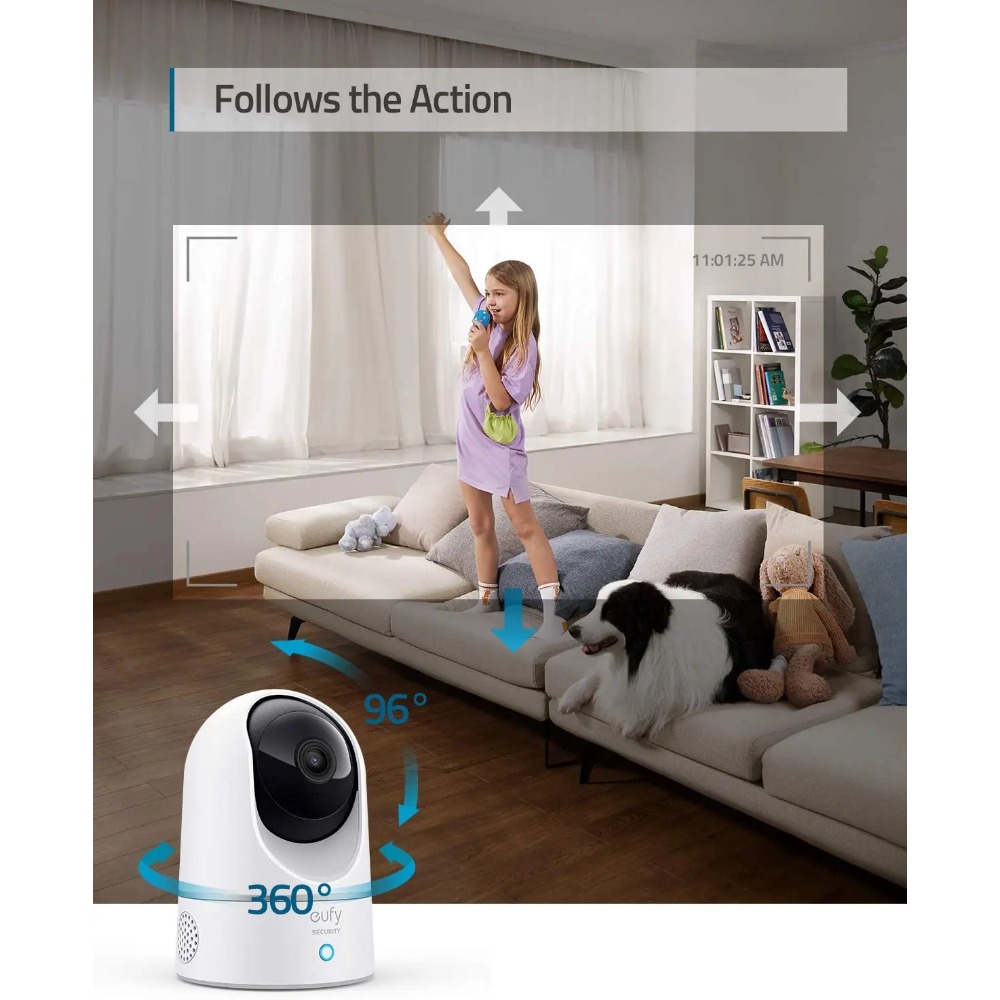 Camera IP 2K Eufy E220 C120 C2 - đánh giá và giá Eufy Camera E220