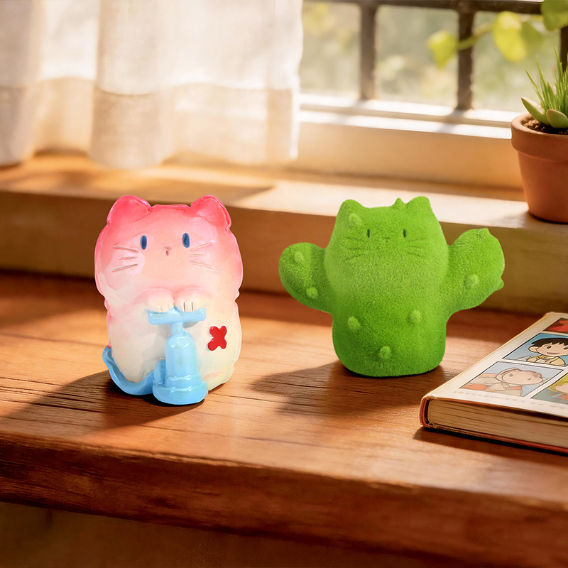 Cute Cat Blind Box Figure Resi - đánh giá và giá Home Security Box