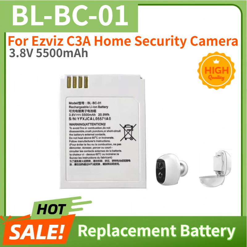 High Quality 3.8V 5500mAh Batt - đánh giá và giá Home Security Battery Replacement