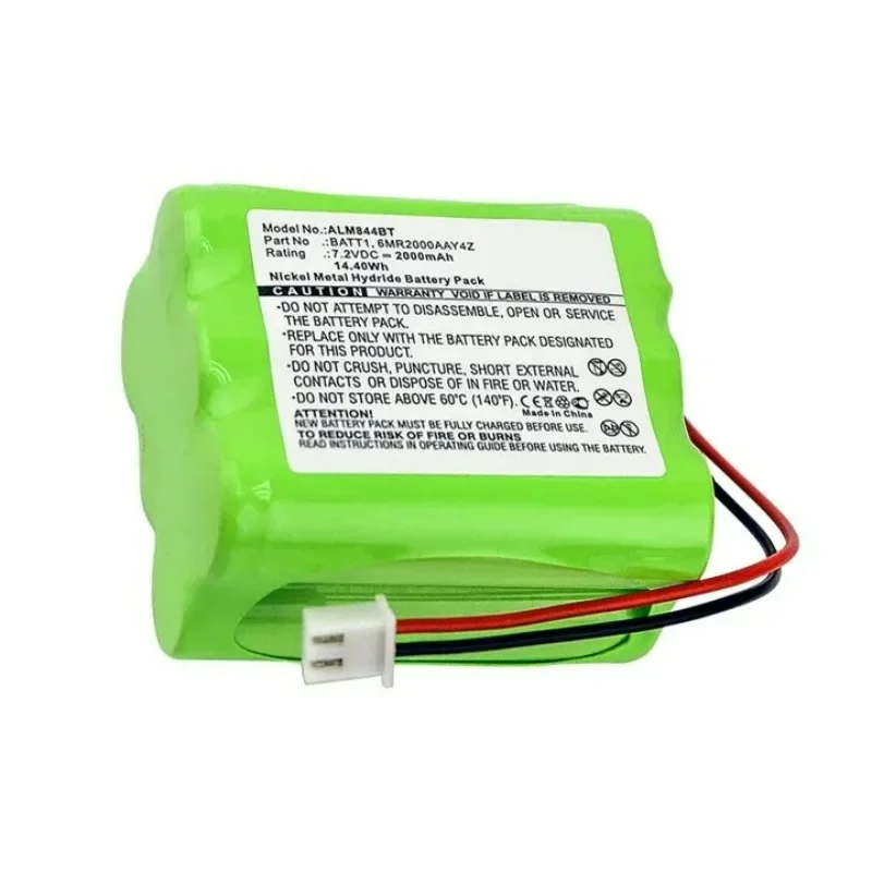 ALM844BT 7.2V 2000mAh Ni-MH Re - đánh giá và giá Home Security Battery Replacement