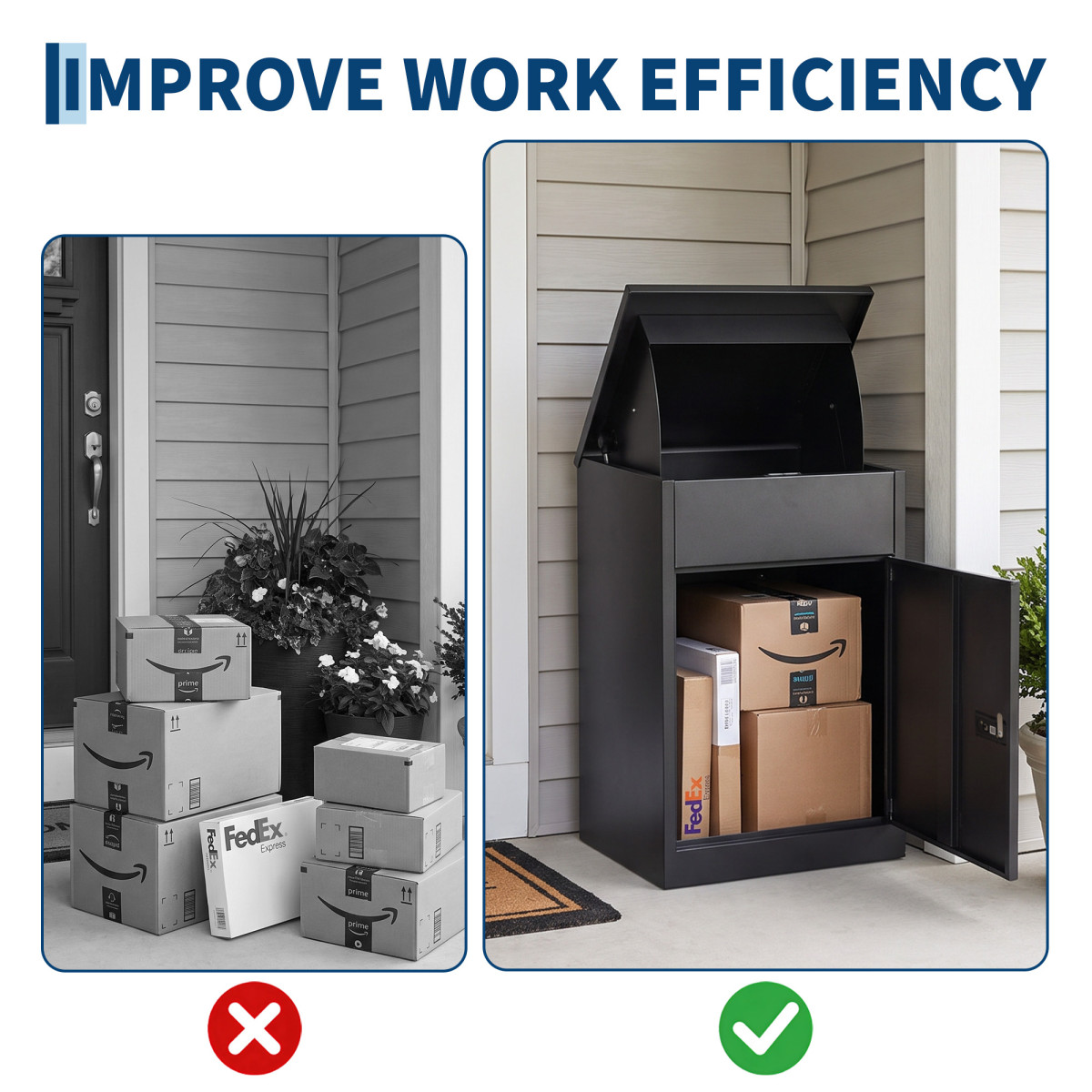 Anti-Theft Lockable Package De - đánh giá và giá Home Security Box