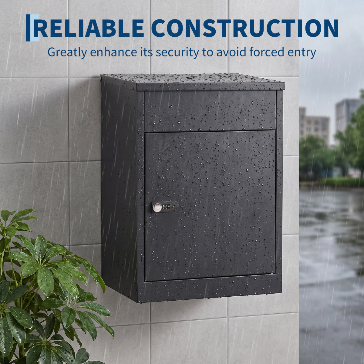 Anti-Theft Lockable Package De - đánh giá và giá Home Security Box