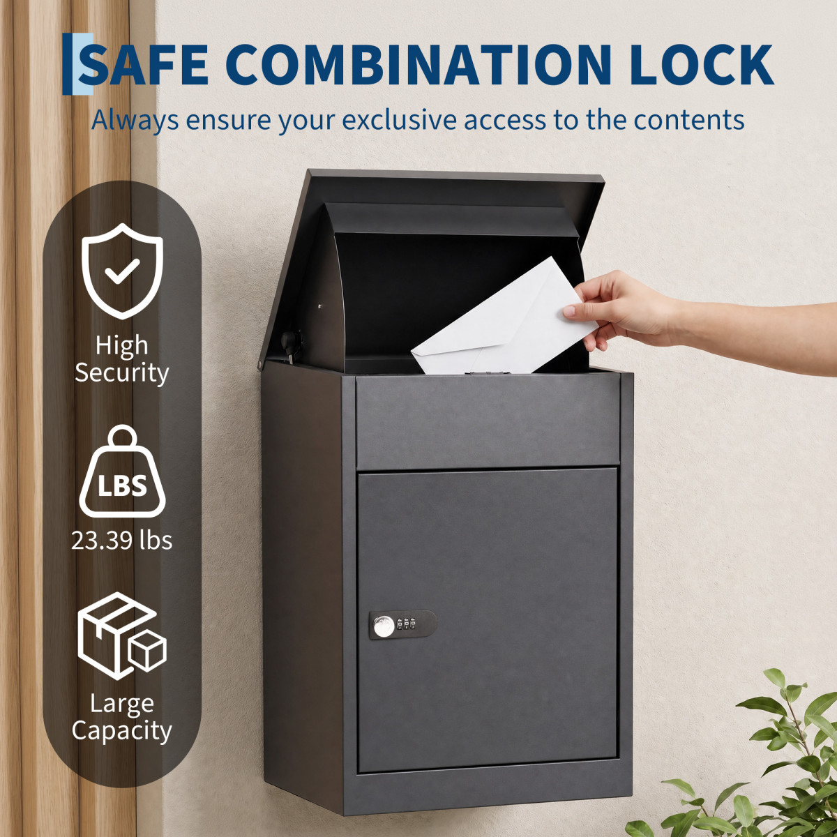 Anti-Theft Lockable Package De - đánh giá và giá Home Security Box